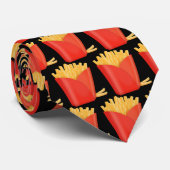 Cartoon-Pommes-FritesKrawatte Krawatte (Gerollt)