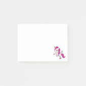 Cartoon Pony Post-it Klebezettel (Vorderseite)