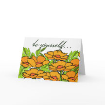 Cartoon Poppies for Courage