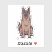 Cartoon Portrait Aufkleber (Blatt)