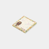 Cartoon Post-it Klebezettel (angewinkelt)