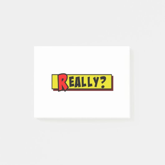 Cartoon Post-it Klebezettel (Vorderseite)