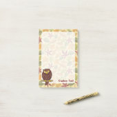 Cartoon Post-it Klebezettel (Auf Schreibtisch)