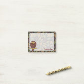 Cartoon Post-it Klebezettel (Auf Schreibtisch)