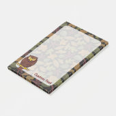 Cartoon Post-it Klebezettel (angewinkelt)