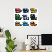 Cartoon Poster (Heimbüro)