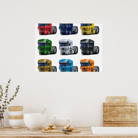 Cartoon Poster (Küche)