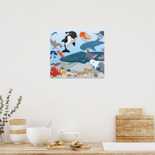 Cartoon Poster (Küche)