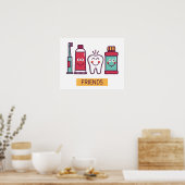 Cartoon Poster (Küche)