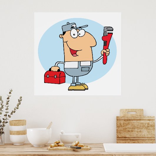 Cartoon Poster (Küche)