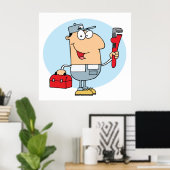 Cartoon Poster (Heimbüro)