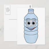 Cartoon Postkarte (Vorne/Hinten)