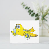 Cartoon Postkarte (Stehend Vorderseite)