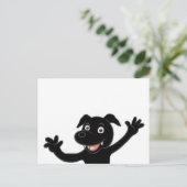 Cartoon Postkarte (Stehend Vorderseite)