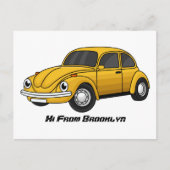 Cartoon Postkarte (Vorderseite)