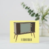 Cartoon Postkarte (Stehend Vorderseite)