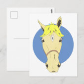 Cartoon Postkarte (Vorne/Hinten)