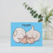 Cartoon Postkarte (Stehend Vorderseite)