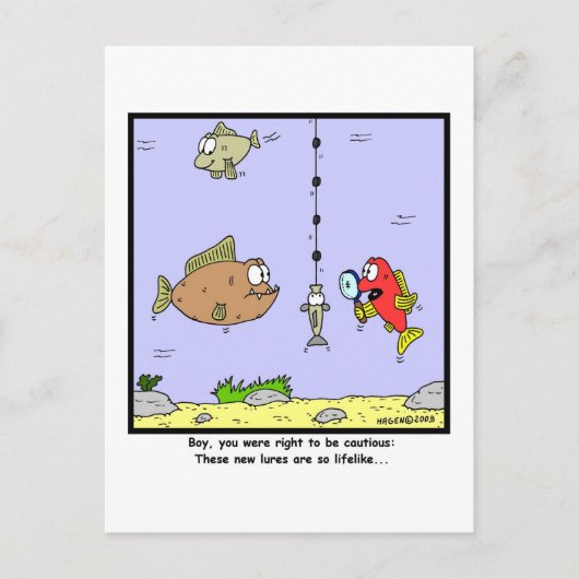 Cartoon Postkarte (Vorderseite)