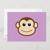 Cartoon Postkarte (Vorne/Hinten)