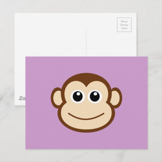 Cartoon Postkarte (Vorne/Hinten)