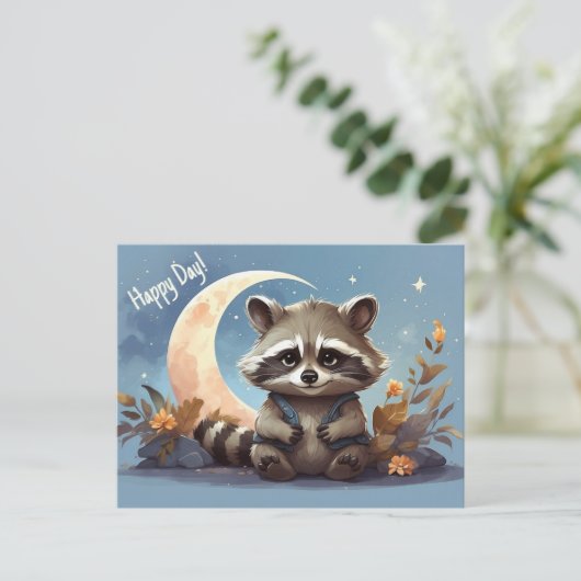 Cartoon Postkarte (Stehend Vorderseite)