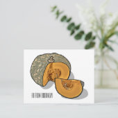 Cartoon Postkarte (Stehend Vorderseite)