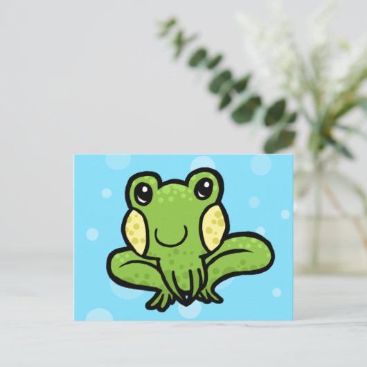 Cartoon Postkarte (Stehend Vorderseite)