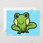 Cartoon Postkarte (Vorne/Hinten)
