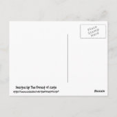 Cartoon Postkarte (Rückseite)