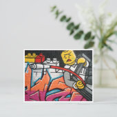 Cartoon Postkarte (Stehend Vorderseite)