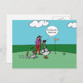 Cartoon-Postkarten aus Irland Postkarte (Vorne/Hinten)