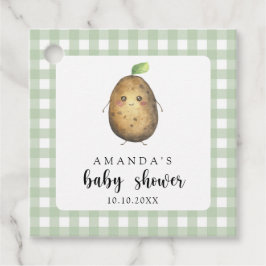 Cartoon Potato Baby Dusche Geschenkanhänger