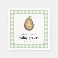 Cartoon Potato Baby Dusche