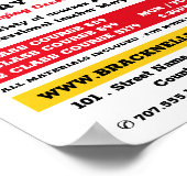 Cartoon Potter, Töpferklassen, Potter-Werbung Poster (Ecke)