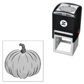 Cartoon Pumpkin-Form Permastempel (Beispiel)