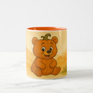 Cartoon Pumpkin Pals Tasse
