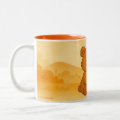 Cartoon Pumpkin Pals Tasse (Links)