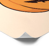 Cartoon Pumpkins Poster (Ecke)