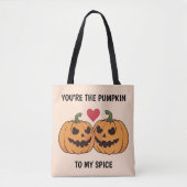 Cartoon Pumpkins Tasche (Vorderseite)