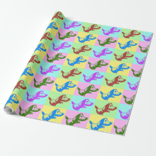 Cartoon Puppy Geschenkpapier