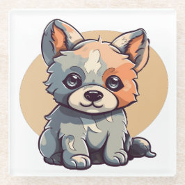 CARTOON PUPPY GLASUNTERSETZER