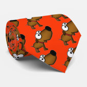 Cartoon Puppy Krawatte (Gerollt)
