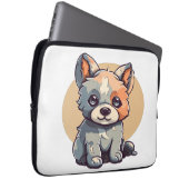 CARTOON PUPPY LAPTOPSCHUTZHÜLLE (Vorne Rechts)