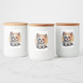 CARTOON PUPPY LEBENSMITTELETIKETT (Flaschen)