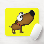 Cartoon Puppy Mousepad (Mit Mouse)