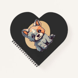 CARTOON PUPPY NOTIZBLOCK