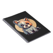 CARTOON PUPPY NOTIZBLOCK (Rechte Seite)