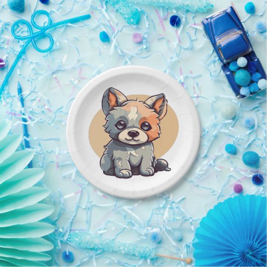 CARTOON PUPPY PAPPTELLER (Party)