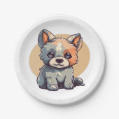 CARTOON PUPPY PAPPTELLER (Vorderseite)